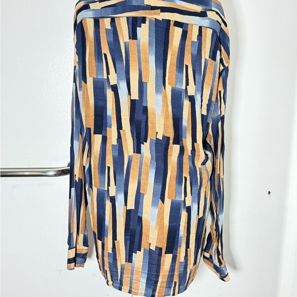 Striped Button-Up Top - Picture 6 of 9